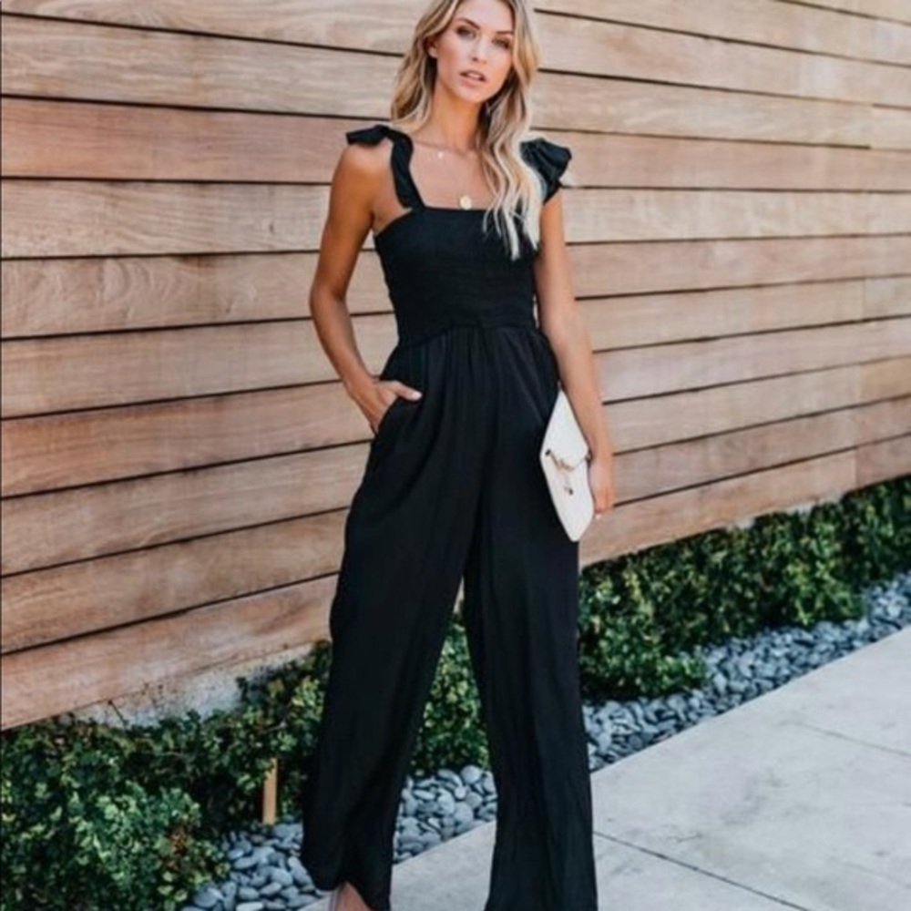 Black Vici “soft as silk” jumpsuit